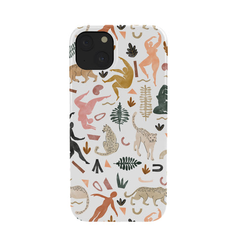 Marta Barragan Camarasa Abstract shapes of wild desert Phone Case