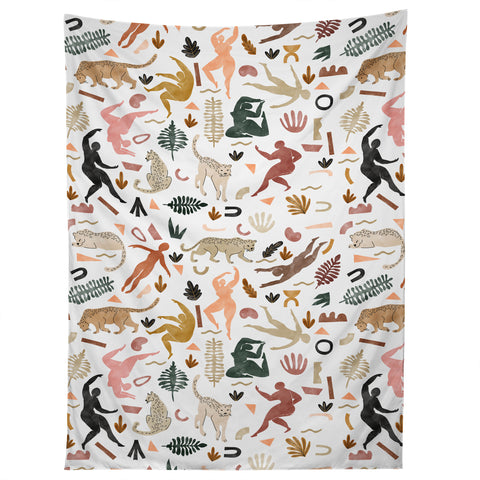 Marta Barragan Camarasa Abstract shapes of wild desert Tapestry