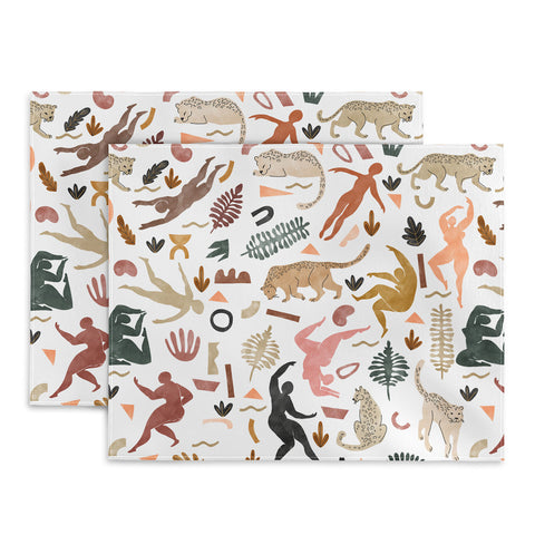 Marta Barragan Camarasa Abstract shapes of wild desert Placemat