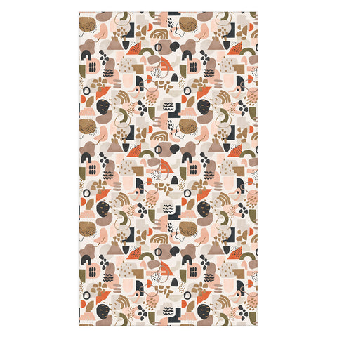 Marta Barragan Camarasa Abstract shapes party Tablecloth