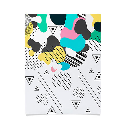Marta Barragan Camarasa Abstract shapes Poster