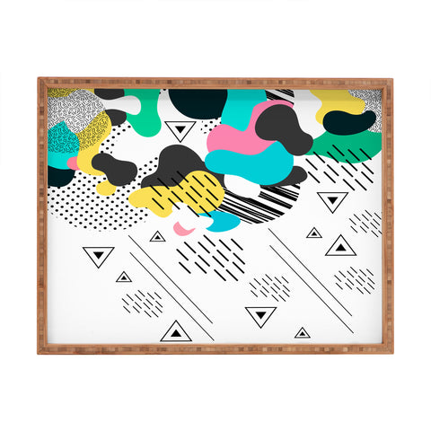 Marta Barragan Camarasa Abstract shapes Rectangular Tray