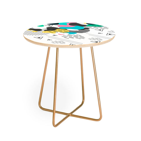 Marta Barragan Camarasa Abstract shapes Round Side Table