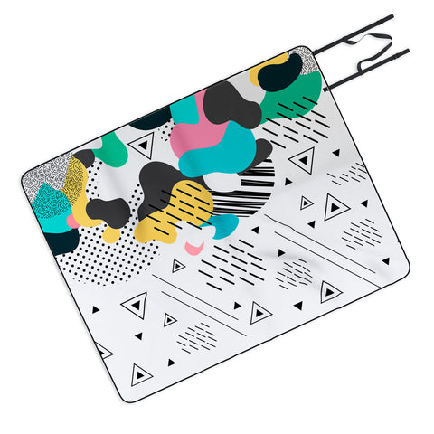 Marta Barragan Camarasa Abstract shapes Picnic Blanket