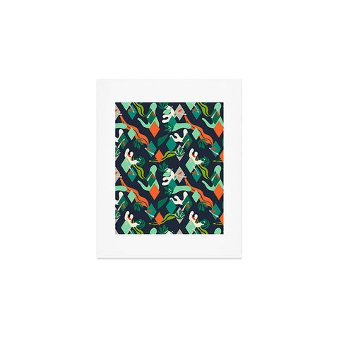 Marta Barragan Camarasa Abstract simple drawing 01 Art Print