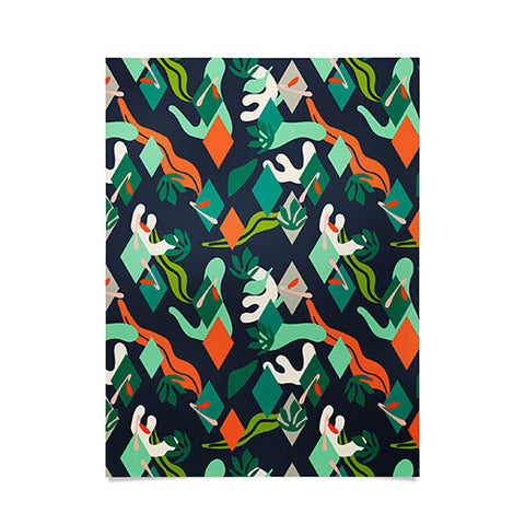 Marta Barragan Camarasa Abstract simple drawing 01 Poster