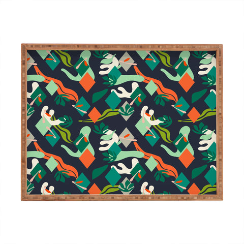 Marta Barragan Camarasa Abstract simple drawing 01 Rectangular Tray