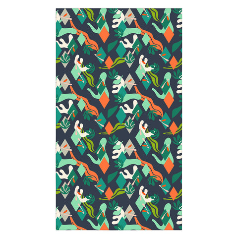 Marta Barragan Camarasa Abstract simple drawing 01 Tablecloth