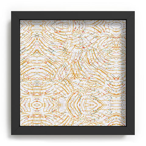 Marta Barragan Camarasa Abstract strokes Recessed Framing Square