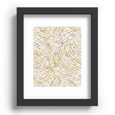 Marta Barragan Camarasa Abstract strokes Recessed Framing Rectangle