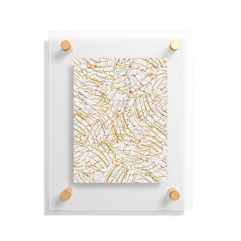 Marta Barragan Camarasa Abstract strokes Floating Acrylic Print
