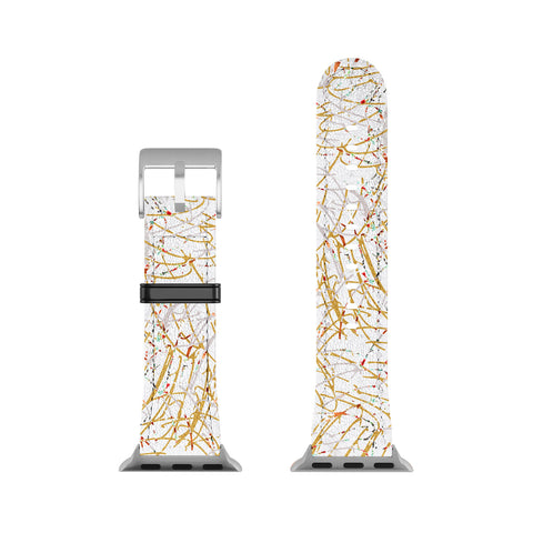 Marta Barragan Camarasa Abstract strokes Apple Watch Band