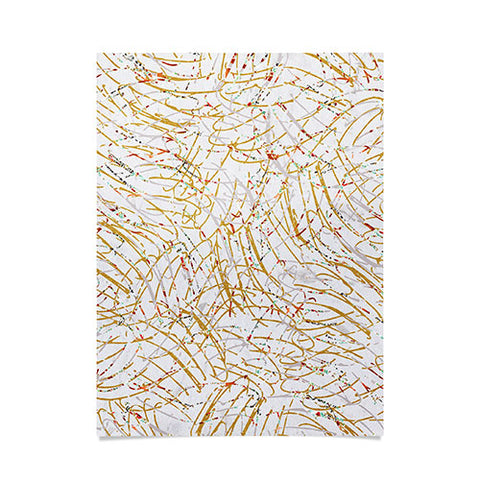 Marta Barragan Camarasa Abstract strokes Poster