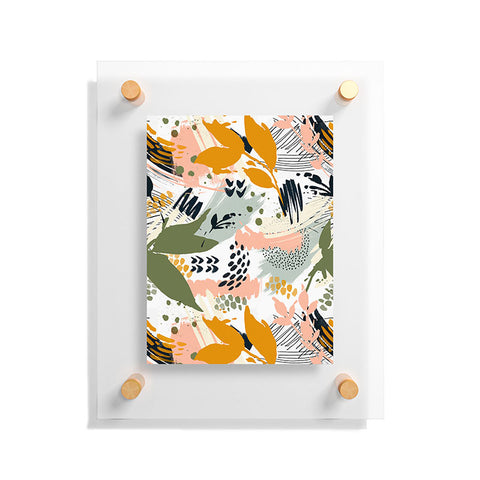 Marta Barragan Camarasa Abstract strokes still life Floating Acrylic Print