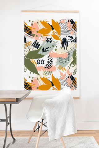 Marta Barragan Camarasa Abstract strokes still life Art Print And Hanger