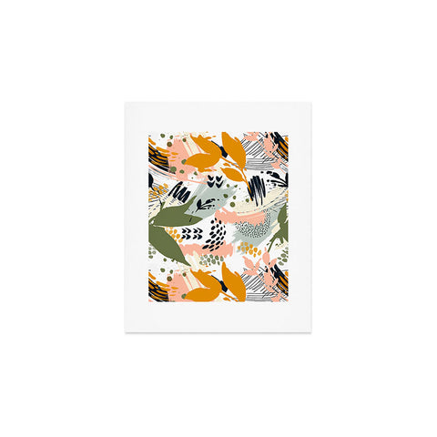 Marta Barragan Camarasa Abstract strokes still life Art Print
