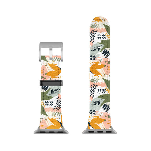 Marta Barragan Camarasa Abstract strokes still life Apple Watch Band