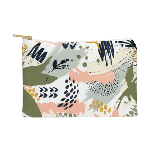 Marta Barragan Camarasa Abstract strokes still life Pouch