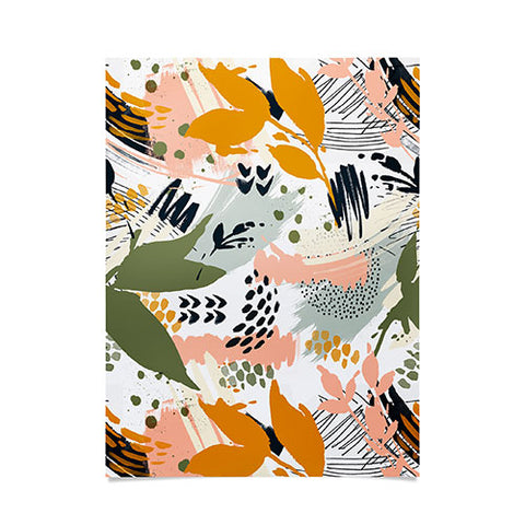Marta Barragan Camarasa Abstract strokes still life Poster