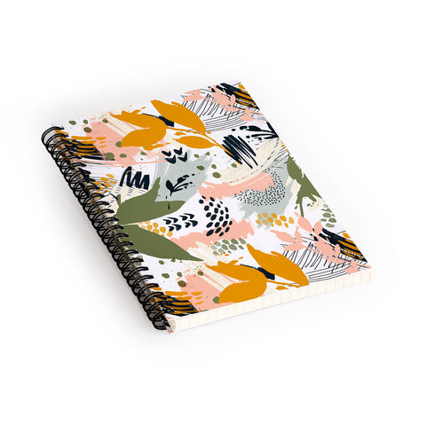 Marta Barragan Camarasa Abstract strokes still life Spiral Notebook