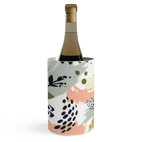 Marta Barragan Camarasa Abstract strokes still life Wine Chiller