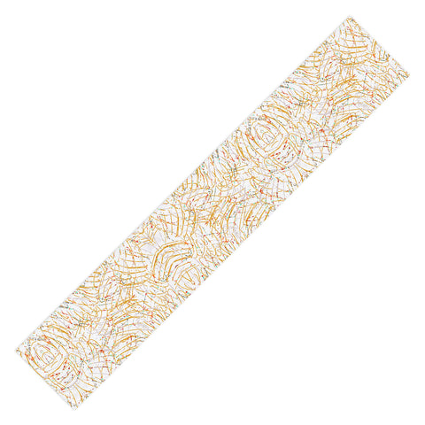 Marta Barragan Camarasa Abstract strokes Table Runner