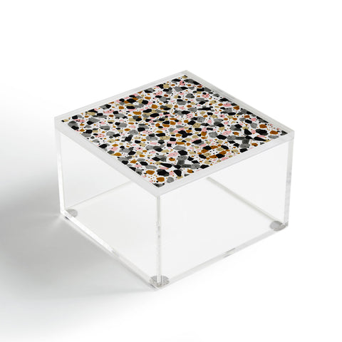 Marta Barragan Camarasa Abstract terrazzo pattern I Acrylic Box