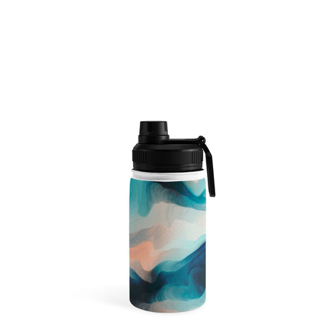 Marta Barragan Camarasa Abstract tidal waves Water Bottle