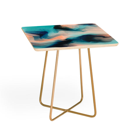 Marta Barragan Camarasa Abstract tidal waves Side Table
