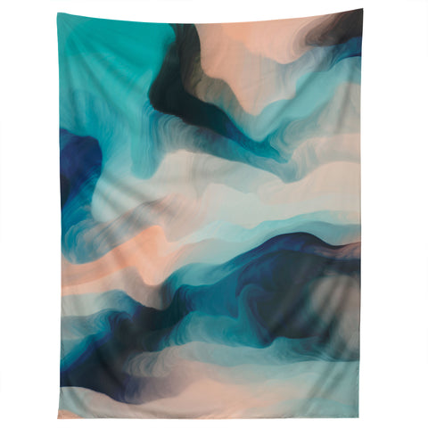 Marta Barragan Camarasa Abstract tidal waves Tapestry