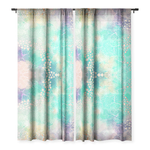 Marta Barragan Camarasa Abstract triangles on marble Sheer Non Repeat