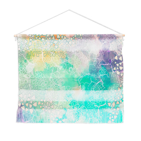 Marta Barragan Camarasa Abstract triangles on marble Wall Hanging Landscape