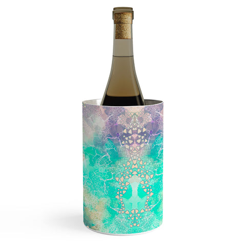 Marta Barragan Camarasa Abstract triangles on marble Wine Chiller