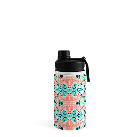 Marta Barragan Camarasa Abstract tribal indian pattern II Water Bottle