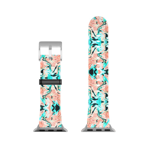 Marta Barragan Camarasa Abstract tribal indian pattern II Apple Watch Band