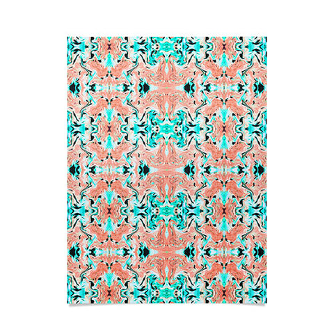 Marta Barragan Camarasa Abstract tribal indian pattern II Poster