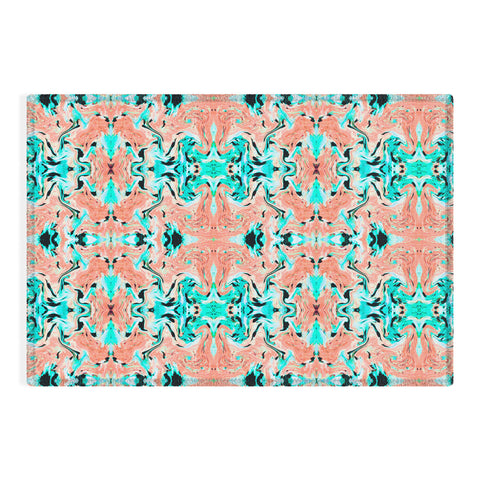 Marta Barragan Camarasa Abstract tribal indian pattern II Outdoor Rug