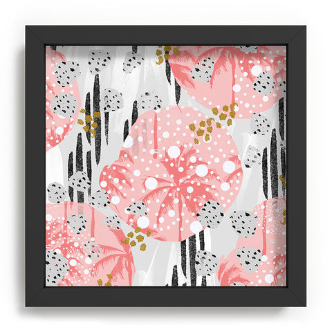 Marta Barragan Camarasa Abstract Tropical Recessed Framing Square