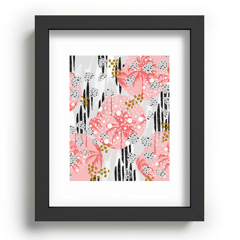 Marta Barragan Camarasa Abstract Tropical Recessed Framing Rectangle