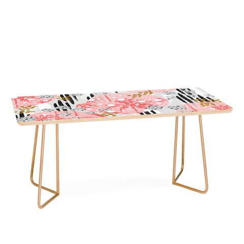 Marta Barragan Camarasa Abstract Tropical Coffee Table