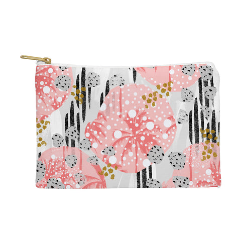 Marta Barragan Camarasa Abstract Tropical Pouch