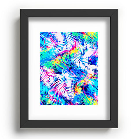 Marta Barragan Camarasa Abstract tropical glitches Recessed Framing Rectangle