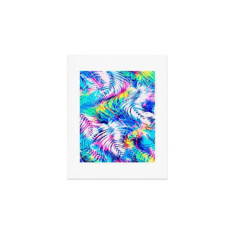 Marta Barragan Camarasa Abstract tropical glitches Art Print