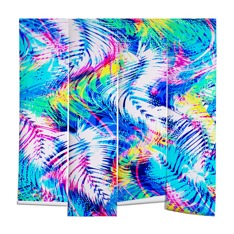 Marta Barragan Camarasa Abstract tropical glitches Wall Mural