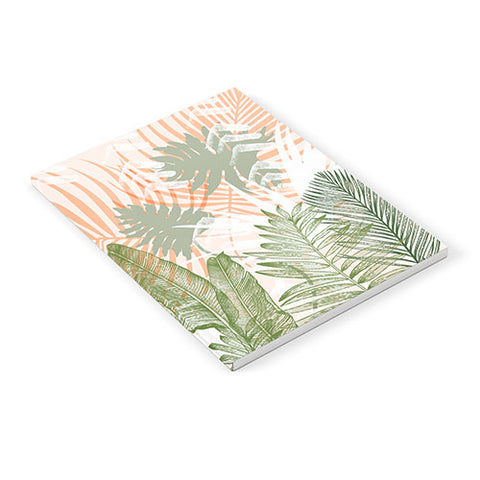 Marta Barragan Camarasa Abstract tropical plants pastel Notebook