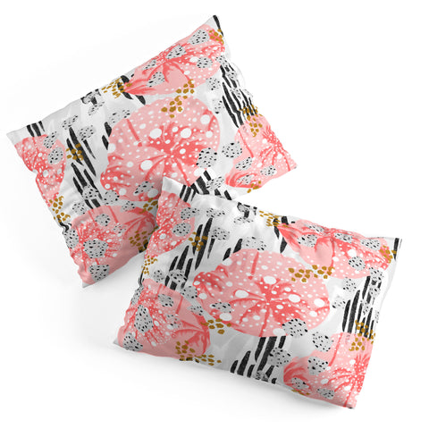 Marta Barragan Camarasa Abstract Tropical Pillow Shams