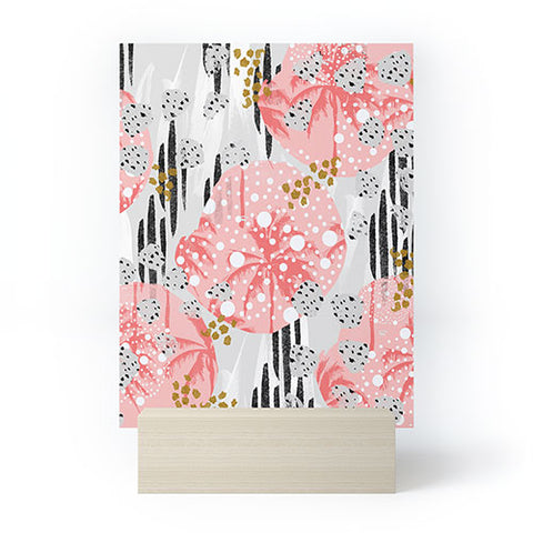 Marta Barragan Camarasa Abstract Tropical Mini Art Print