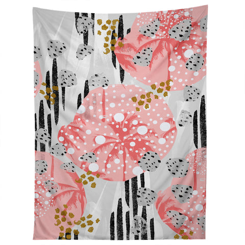 Marta Barragan Camarasa Abstract Tropical Tapestry