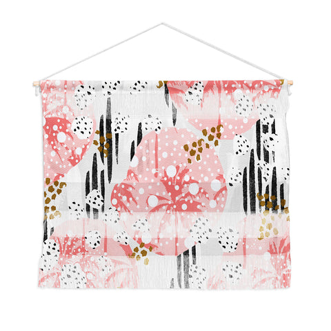 Marta Barragan Camarasa Abstract Tropical Wall Hanging Landscape