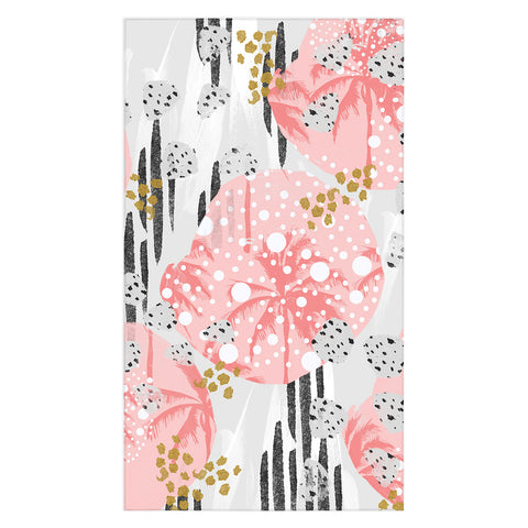 Marta Barragan Camarasa Abstract Tropical Tablecloth